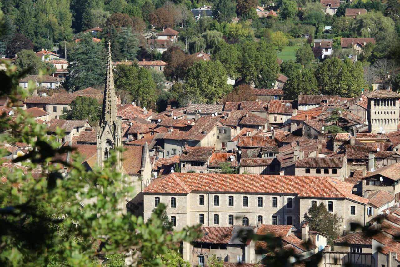 Auberge Lion D'Or Saint-Antonin Exterior foto